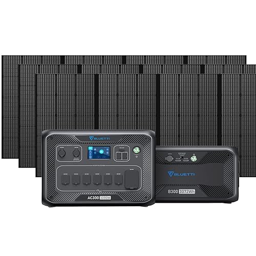 Bluetti AC300 with B300 battery module photo
