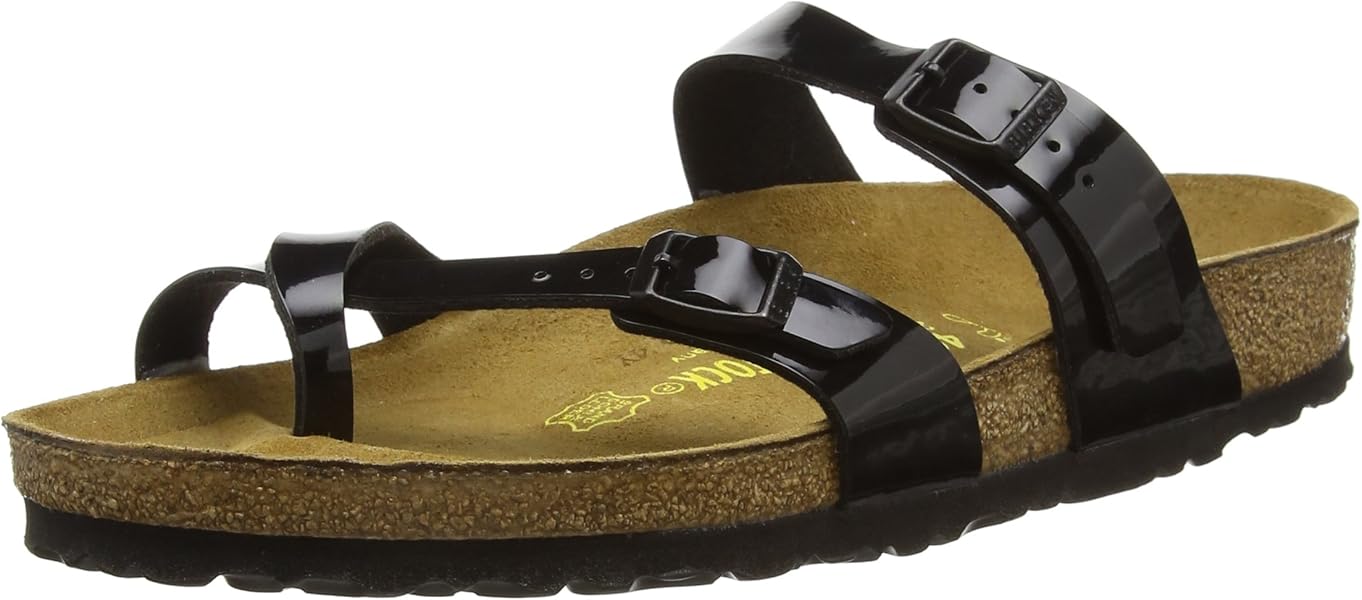 birkenstock mayari black patent