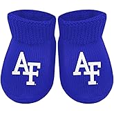 Creative Knitwear College Baby Bootie Sock - Team Logo, Multiple Colors, for Boys & Girls (Newborn - 6 Months)