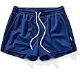 AIMPACT Mens Mesh Running Shorts 3 Inch Quick Dry Gym Athletic Workout Shorts for Men with Pockets