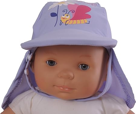 Piwapee Piwapee Casquette Anti Uv Bebe Protection Solaire Upf50 Papillon 12 24mois Amazon Co Uk Baby