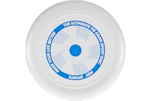 NQV Ultimate Disc, Colourful Flying Disc 175g for Adult Competitive & Casual Play on Lawn Beach Pool Backyard