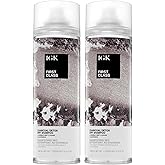 IGK First Class Charcoal Detox Dry Shampoo 2 Pack | Deep Cleansing, Oil & Odor Absorbing | Adds Volume & Texture | For All Hair Types | 6.3 oz (Pack of 2)