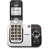 VTech Cordless Home Phone with Answering Machine &mdash; Full-Duplex Speakerphone, Large Backlit Display, Big Buttons, Caller ID, Easy Setup | VG232