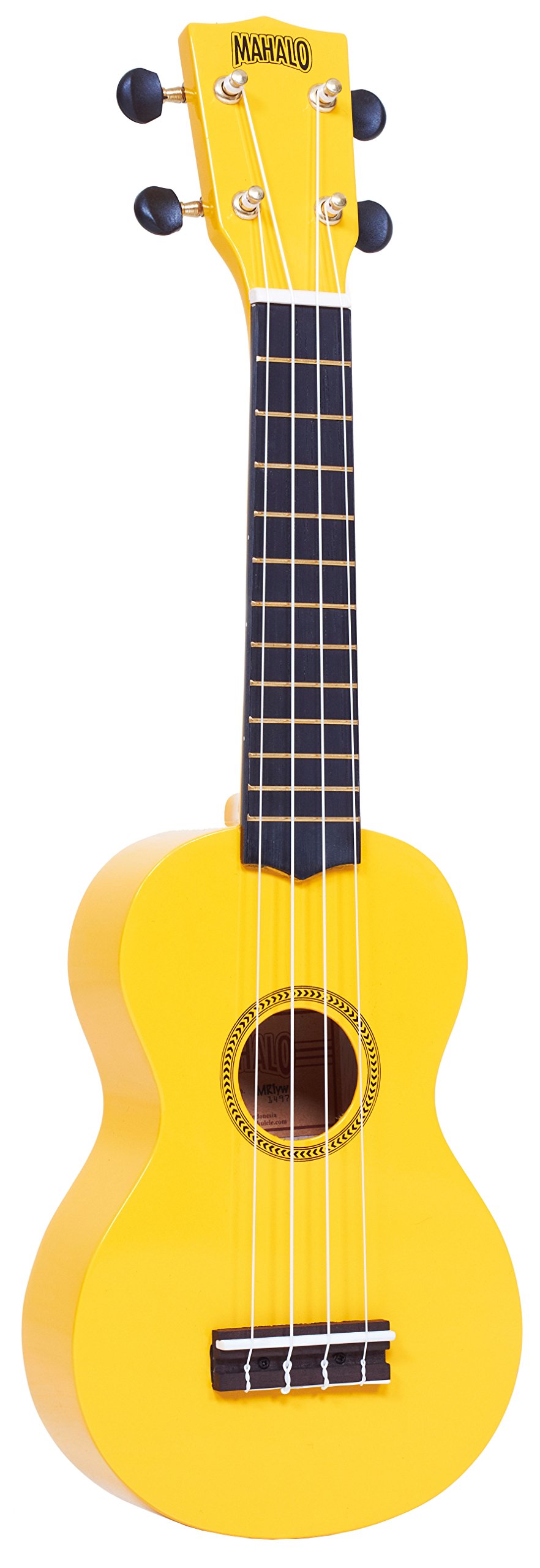 Mahalo MR1YW Soprano Ukulele, Yellow