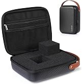 Luxtude Hard EVA Case with Foam, Hard EVA Shockproof Camera Organizer Case | Travel Carrying Cases for GoPro, Action Cameras, Drones, Digital Products, Electronic Instruments etc.