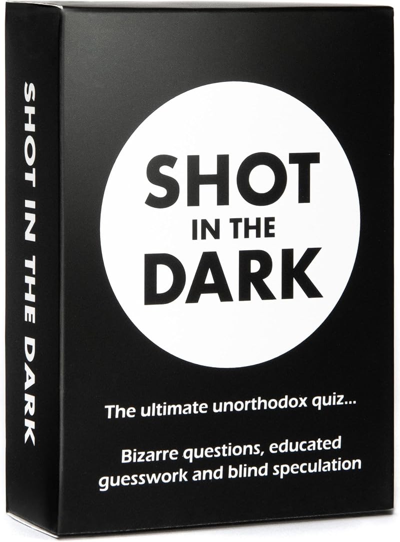 Shot in the Dark: The Ultimate Unorthodox Quiz Game - 2+ Players