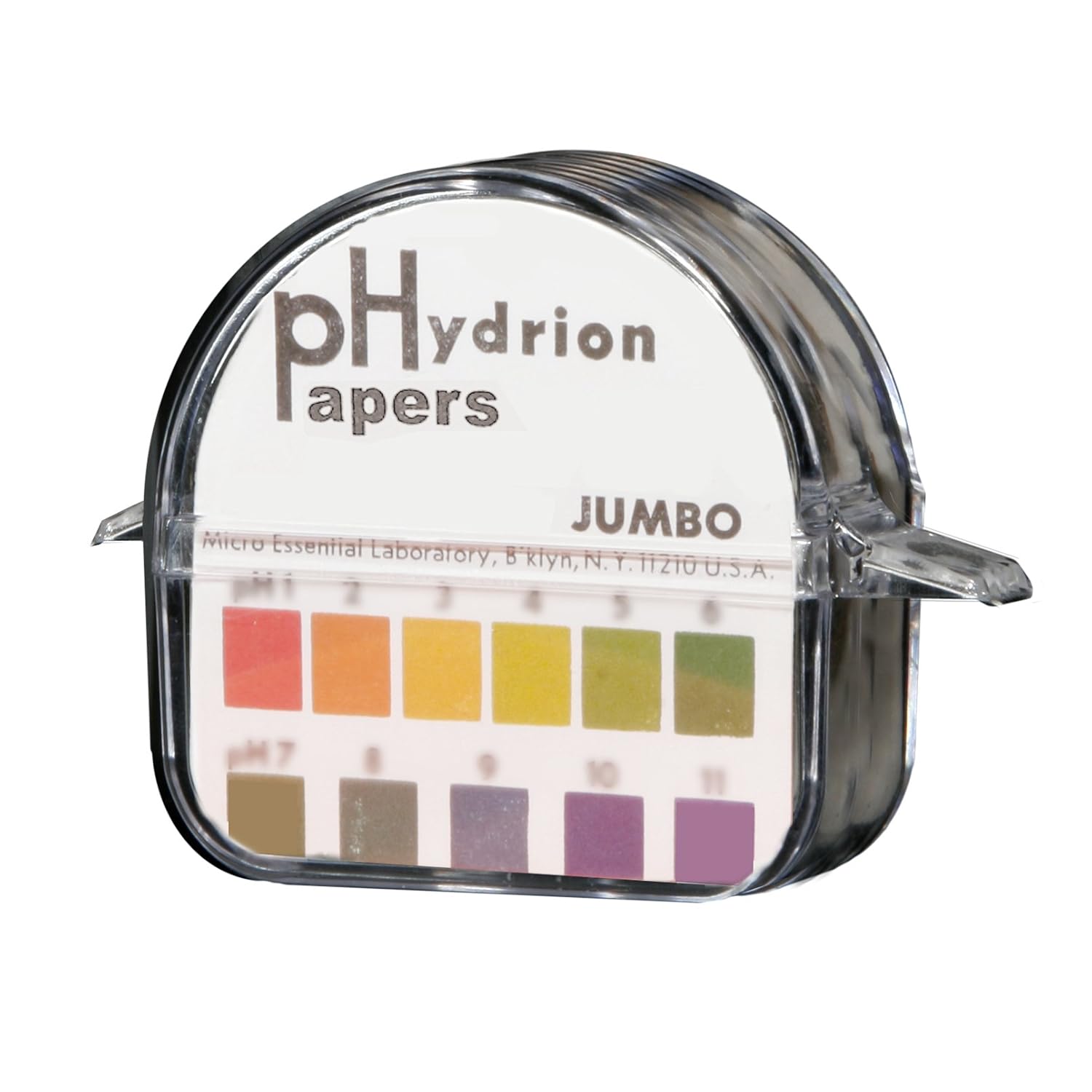 Micro Essential Lab DJ905 Plastic Hydrion Wide Range pH Test Paper