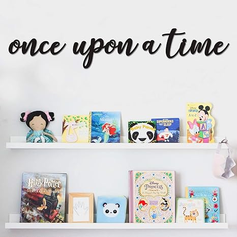 Amazon Com Huray Rayho Once Upon A Time Wood Sign Nursery Wall Hanging Decor For Toddlers Kids Room Bookshelf Reading Nook Great Gift Ideas For Baby Shower Kids Birthday Gender Reveal Home huray rayho once upon a time wood sign nursery wall hanging decor for toddlers kids room bookshelf reading nook great gift ideas for baby shower
