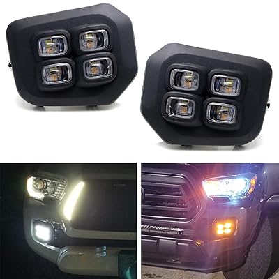 Switchback LED Daytime Running Light Kit W/Turn Signal For 2013-15 Nis