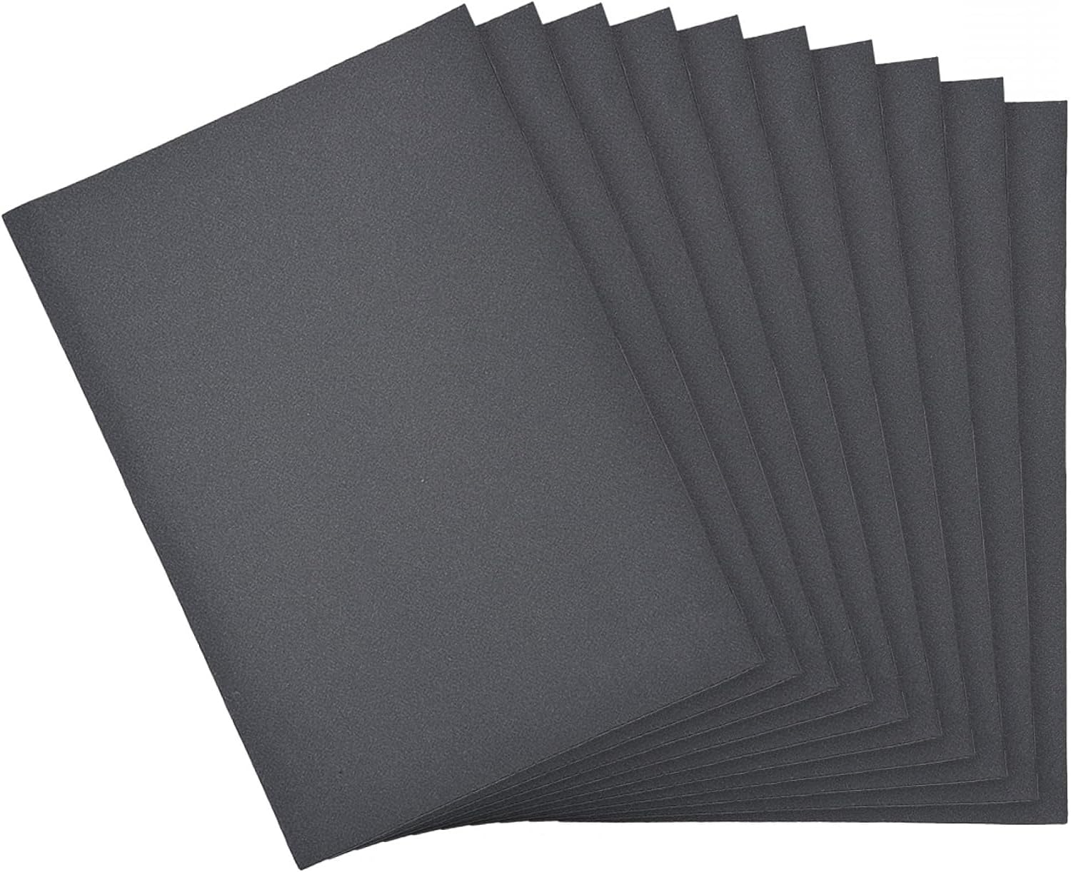 TA-VIGOR 10Pcs 400 Grit Wet Dry Sandpaper 9 Inch x 11 Inch, Assorted Sanding Sheets Abrasive Paper for Wood Furniture Metal Automotive Polishing