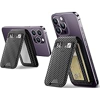 ESR MagSafe Wallet Stand (HaloLock), iPhone Wallet with Adjustable Stand, Magnetic Wallet for iPhone 14/13/12 Series, Not for