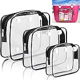 3 Pack Simple Modern Beach Bag Clear Accessory