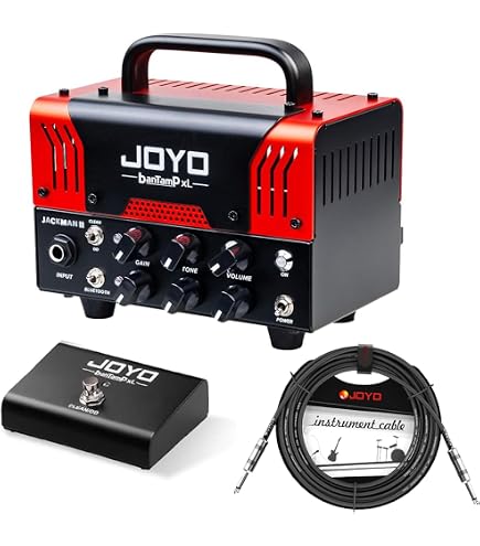 Amazon.com: JOYO Jackman II Tube Amp Head Bundle with CM-12 Mono