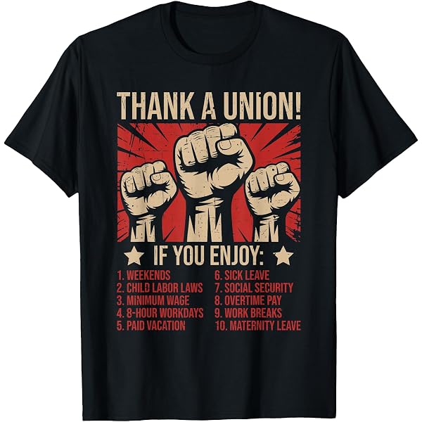 Tシャツ・アパレル WHATIME? by Nooka+ fairy labor union Amazon.com: Will Strike If Provoked Union Worker Labor Rights