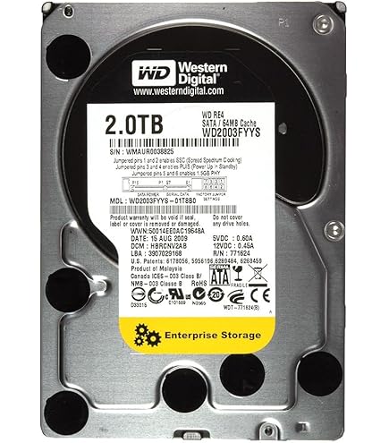 32MB 2TB Deskstar3.5inch HGST 日立 7200rpm 6Gbps III SATA RPM CoolSpin 3.5-Inch 2TB Deskstar HGST Amazon.com: 外付けハードディスク・ドライブ