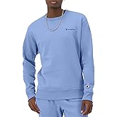 Champion mens Crewneck Sweatshirt, Powerblend Fleece, Hoodie Sweatshirt for Men, Script Logo (Reg. Or Big & Tall)