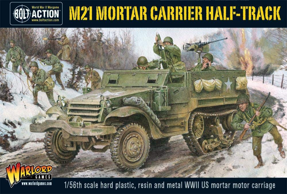 M21 Mortar Carrier Half-Track, Bolt Action track