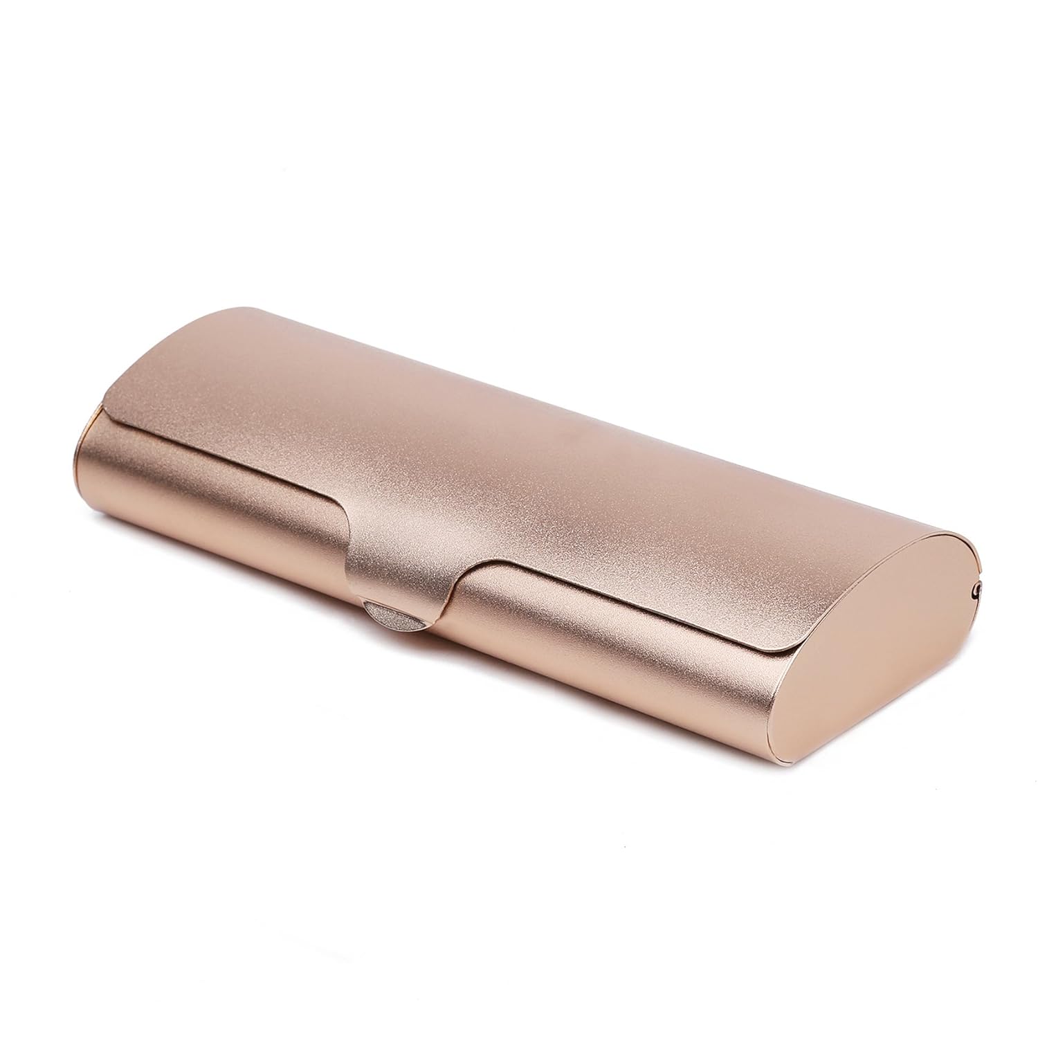 Buy Hard Eyeglass Cases Aluminum Metal Matte Spectacle Case(Gold) at