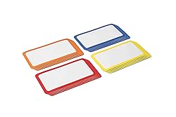 Dry Erase Magnetic Labels - Set of 25-4x2 Inches