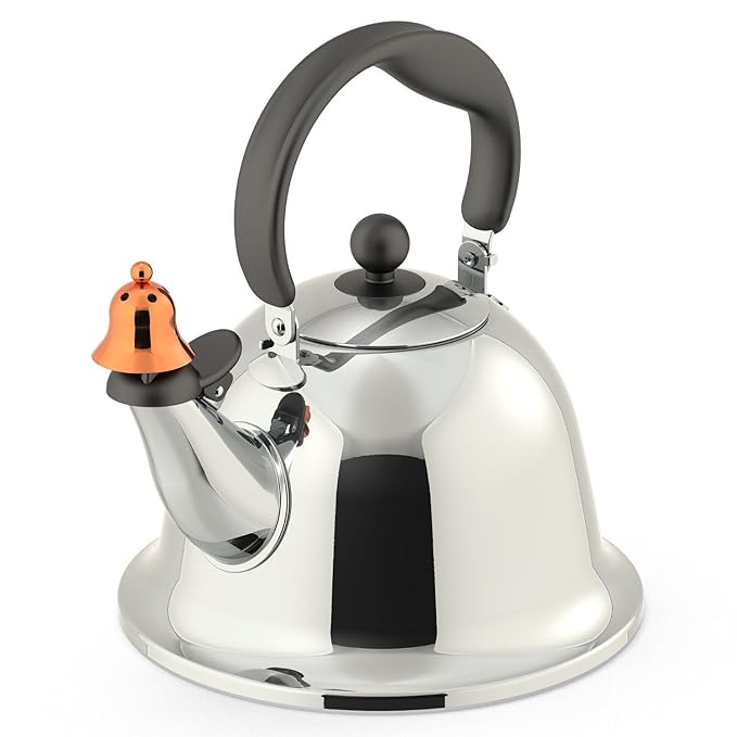Michael Graves Design Bells and Whistles Stainless Steel Tea Kettle Teakettles