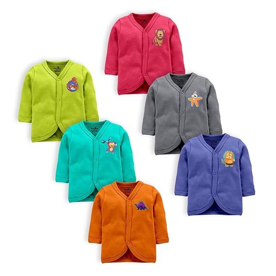 Tinchuk Baby Boys & Baby Girls T-Shirt (Pack of 6)