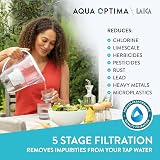 Aqua Optima Oria Water Filter Jug 2.8L with 9 Evolve+ Cartridges Green view 6