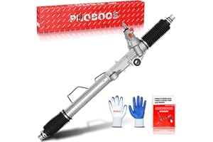 PHOBOOS Hydraulic Power Steering Rack and Pinion Assembly Compatible with Toyota Tacoma 1996-2004, Toyota 4Runner 1996-2002, 2.7L/3.4L. New Unit, Leak Resistance, Direct Fit, Ref. 26-2625