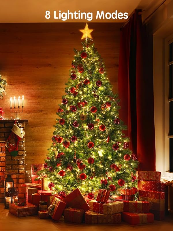 30M Guirlande Lumineuse de Noël, 300 LED Lumières de Noël