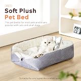 MAIYADUO Self Warming Cat Bed 42x38cm Reversible Plush Bed for Indoor Cats view 2