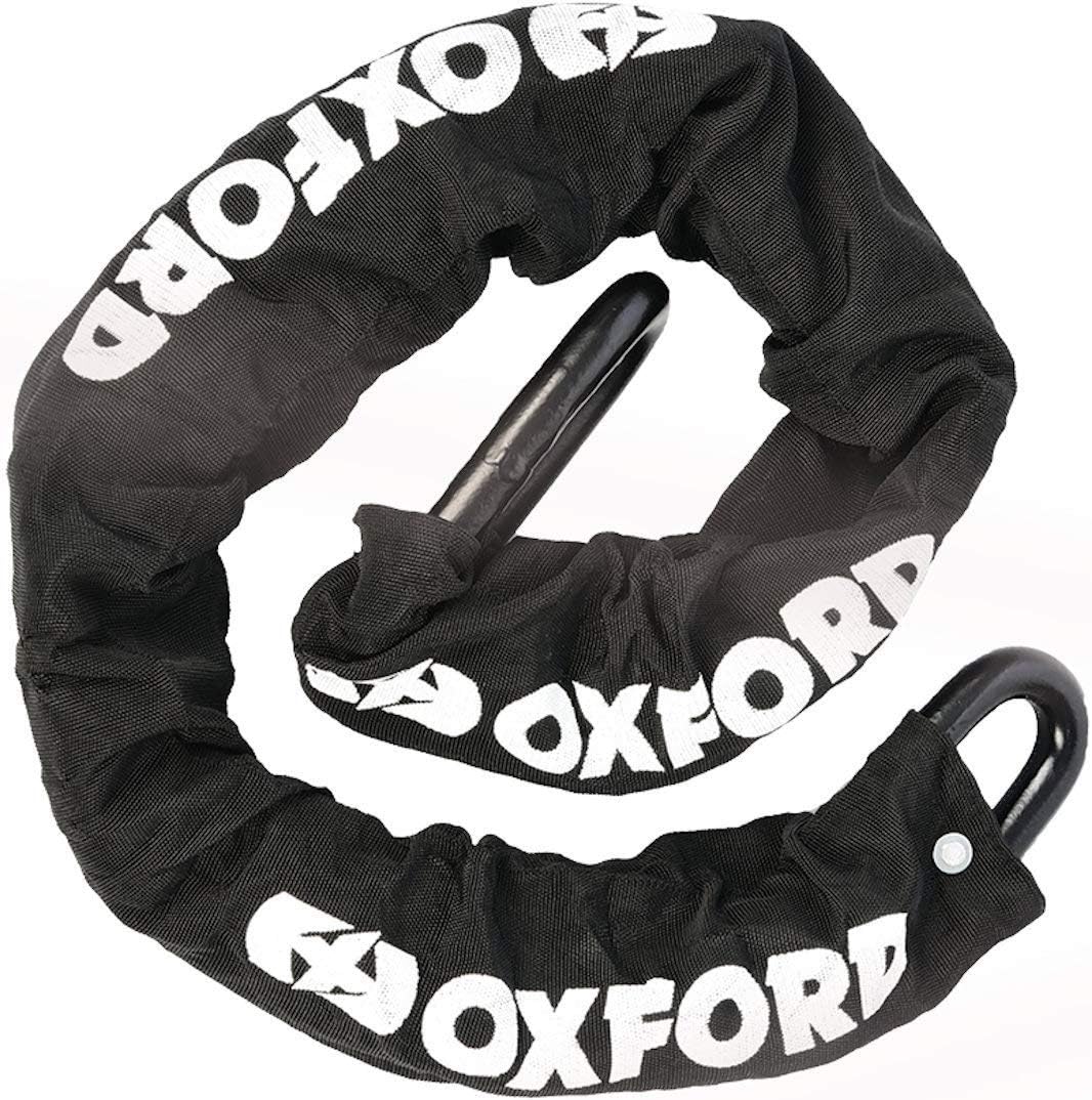 Oxford Beast 22mm chain x 1.5mtr. High Security Heavy Duty Motorbike Chain. Sold Secure Diamond. LK126 , Black