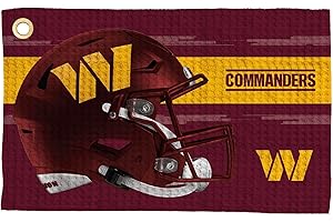 Northwest NFL Golf Towel – Official Licensed Microfiber Waffle Fabric, Absorbent 16x25 in Club Cleaning Accessory