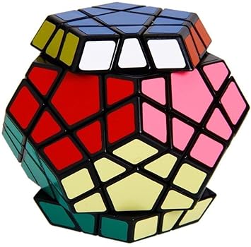 Emob Magic Puzzle Cube Brain Teaser Mega Minx Cube Training Magnetic Ball