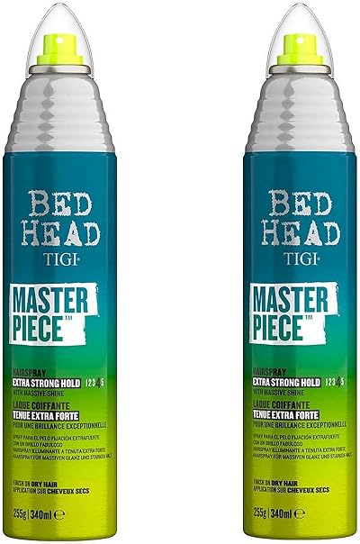 TIGI Bed Head Masterpiece Massive Shine Hairspray Duo Pack 2x 340ml