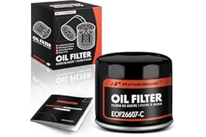 A-Premium 10K Miles Protection Spin On Oil Filter Compatible with Ford & Chevy & for Toyota & for Honda & Nissan & Subaru & K