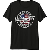 Vintage 1965 Stamp 61st Birthday Gift Men Women 61 Year Old Premium Tri-blend T-Shirt