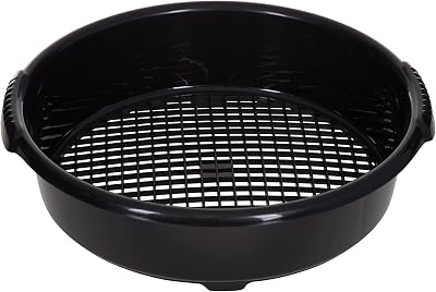 ACCURATE Large Plastic Round Garden Sieve Riddle Riddler 14 x 4 Inches