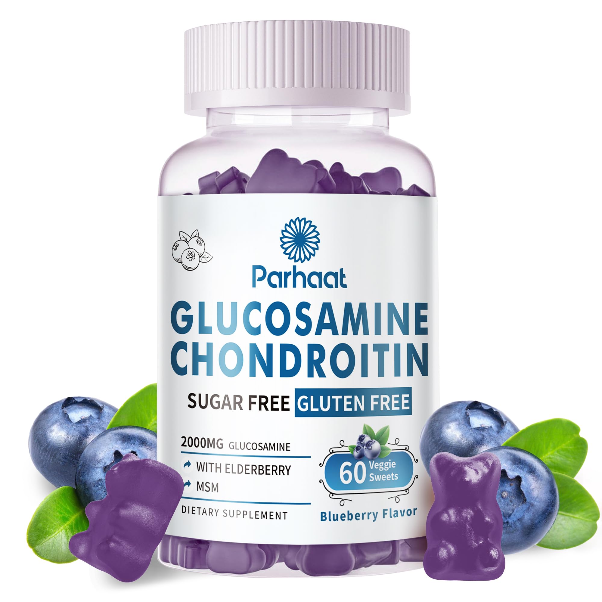 Glucosamine Chondroitin Gummies (Blueberry)