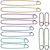 12pcs Knitting Stitch Holders, Handy Yarn Stitch Holder Versatile Knitting Crochet Hook Practical Knitting Needle Accessories