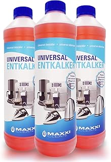Maxxi Clean Power Universal Entkalker für Ihren Kaffeevollautomaten | Für alle bekannten Marken geeignet | Kalklöser für extra gründliche Reinigung (3x 750 ml)