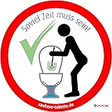 Schild Alu Bitte Klobürste benutzen 150x200mm: Amazon.de ...