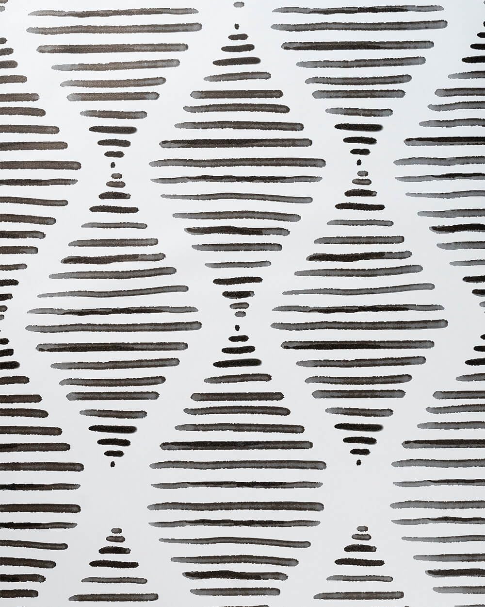 Photo 1 of Qianglive White and Black Peel and Stick Wallpaper 17.7"x120"Modern Stripe Contact Paper Rhombus Wall Paper Vinyl Shelf Paper Drawer Liner Roll for Bedroom Living Room.