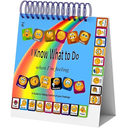 I Know What to Do Flipbook Emotions Chart for Kids Autism Learning ...