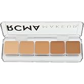 RCMA Makeup 5 Part Series Favorites Palette &ndash; Shinto &ndash; Highly Pigmented Cream Foundation Shades for Light to Tan Tones with Warm Undertones &ndash; Vegan &amp; Cruelty-Free (0.35 oz)