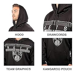 Ultra Game NBA Men's Fleece Midtown Pullover