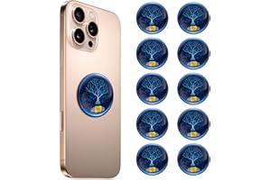 GENIBABY 10 Pcs Phone Protection Stickers Neutralizers for Smart Phones/Tablets/Laptops/Computer/WiFi/Priner/TV Electronic Devices