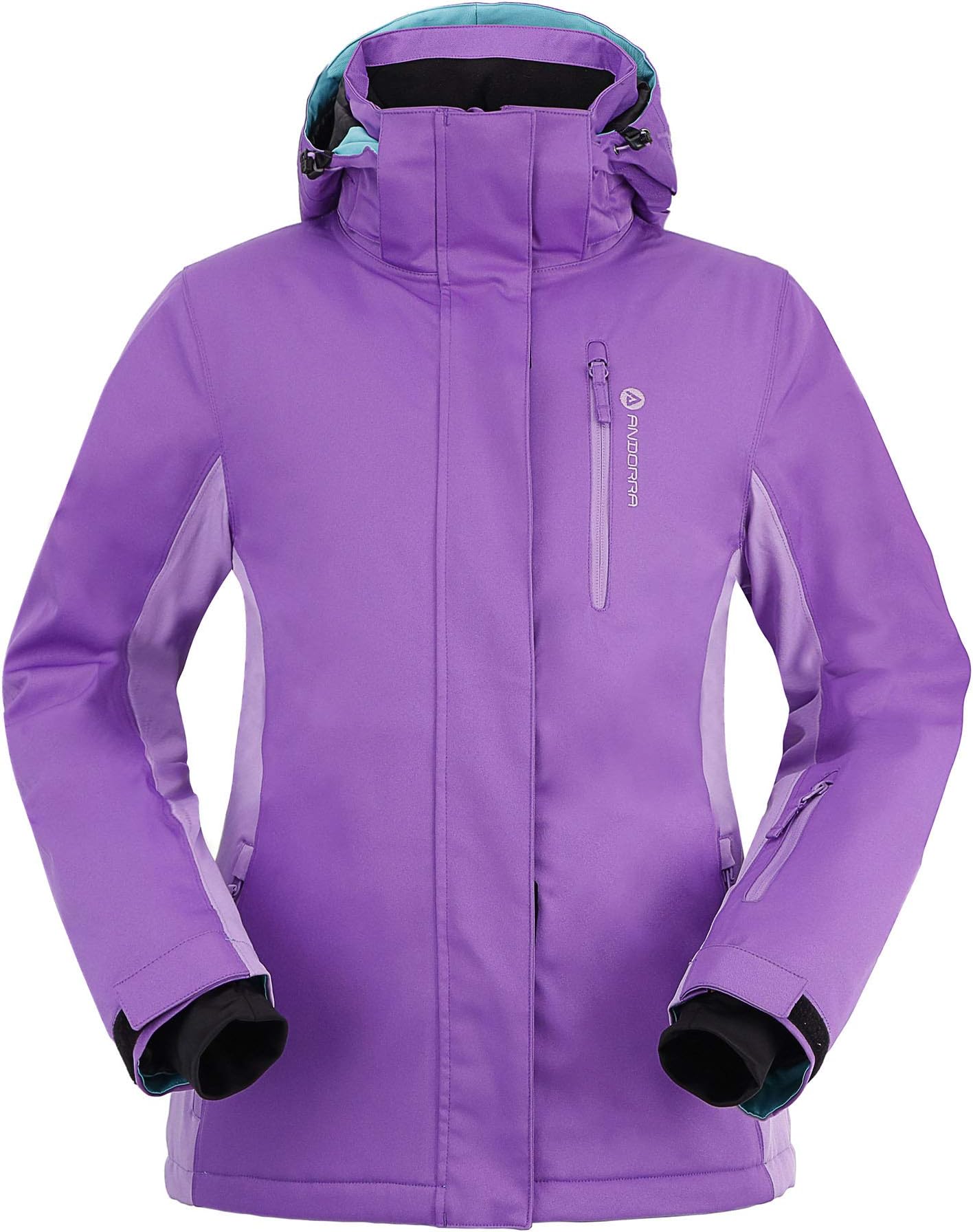Women's Performance Insulated Ski Jacket with Zip-Off Hood