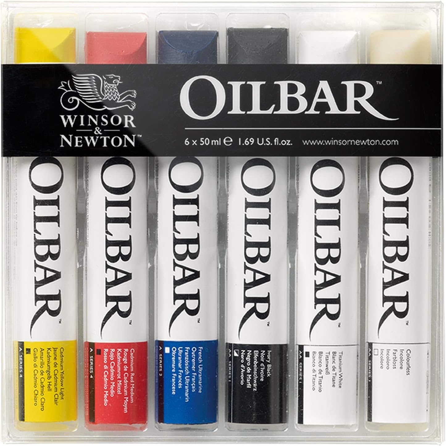 Winsor & Newton Artists Oilbar Colour Set Multicolour (Set of 6