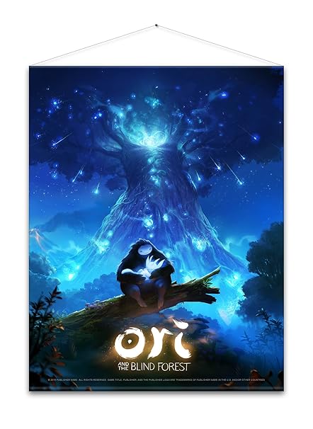 Ori and the Blind Forest Wallscroll Keyart