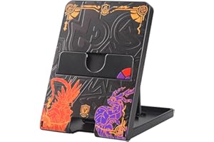 VGBUS Switch Stand for Nintendo Switch,Switch OLED, Switch Lite,Adjustable Cute Playstand,Compact & Portable Foldable Switch Holder Accessories (PK-Black)